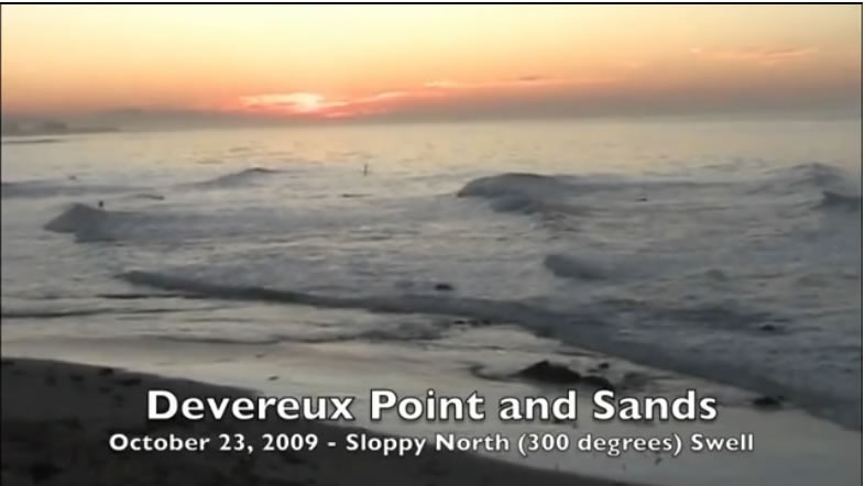Devereux Surf Movie, sunrise