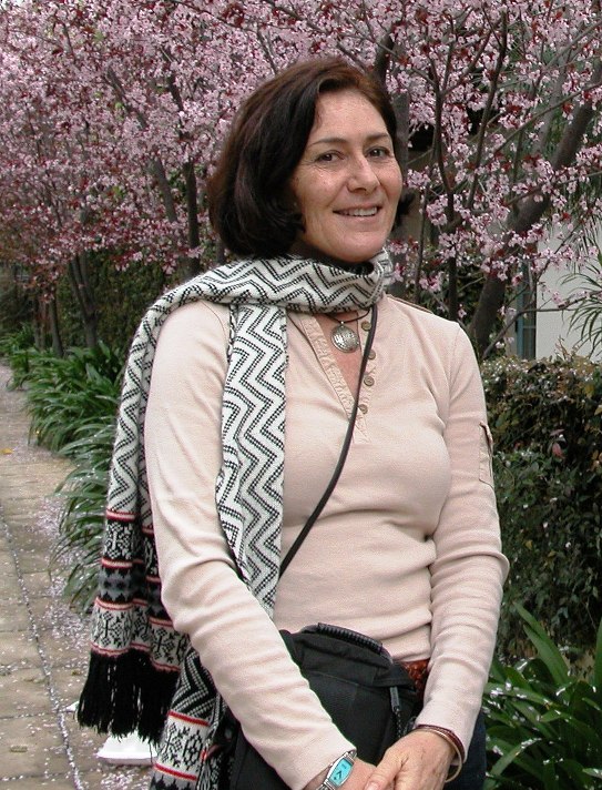 Kathleen Dowd during a lunch break