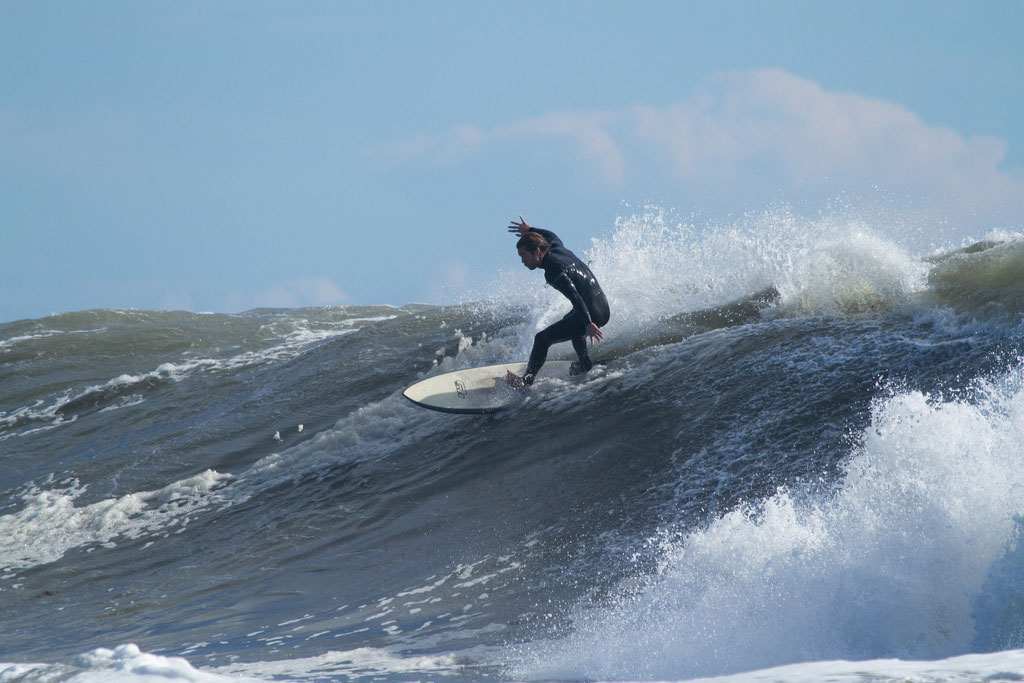 Campus Point Storm Surf