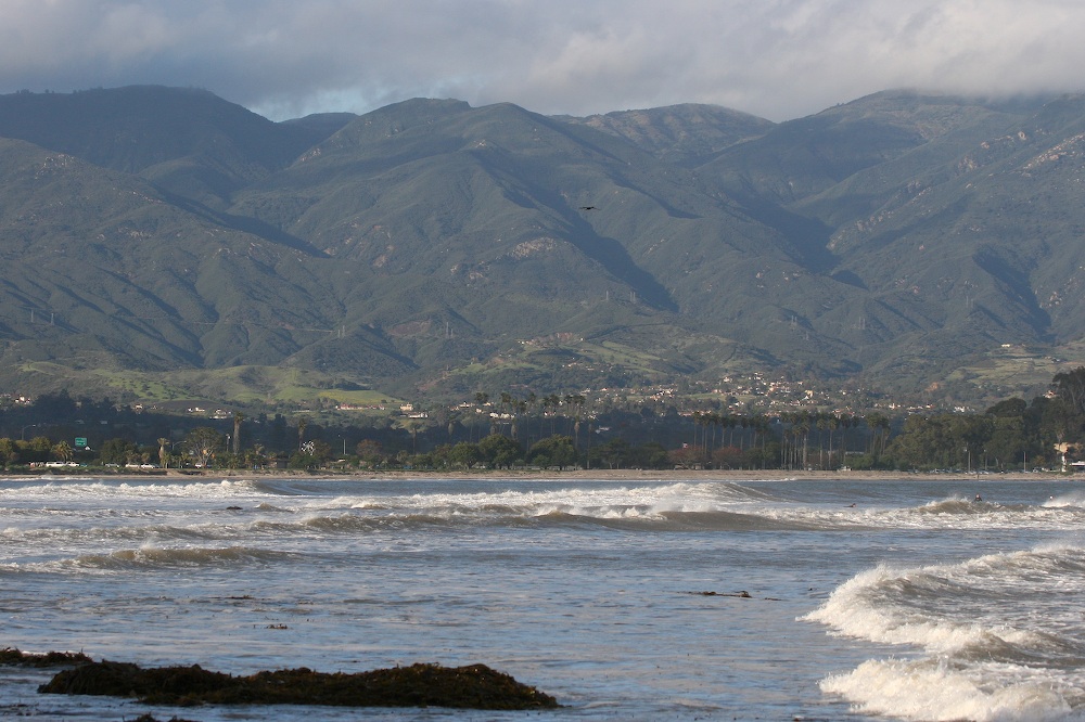 View from Campus Point, UCSB, Goleta