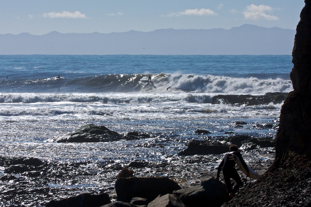 Campus Point Surfing